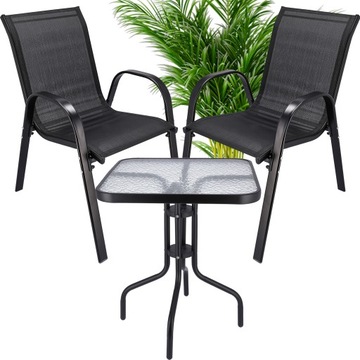 MEBLE OGRODOWE taras zestaw komplet stół krzesła