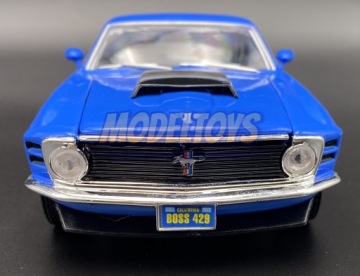 Ford MUSTANG Boss 429 год выпуска 1970 1:24 Motormax 73303