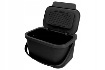 КУХОННЫЙ МУСОРНЫЙ БАК, контейнер для биоотходов емкостью 4,5 л с фильтром для удаления запахов.