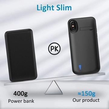 IPHONE X BATERIA ETUI/BATERIA ZEWNĘTRZNA 6000 mAh