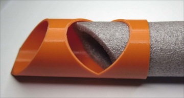 Шаблон для резки изоляции трубы 46мм, инструмент, режущее приспособление