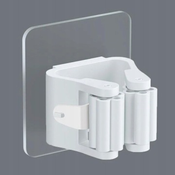 САМОКЛЕЯЩИЙСЯ ДЕРЖАТЕЛЬ ЩЕТКИ ДЛЯ ШВАБРЫ БЕЗ СВЕРЛЕНИЯ НАСТЕННЫЙ КРОНШТЕЙН