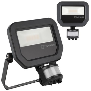 Naświetlacz halogen LED czujnik ruchu 20W 4000K