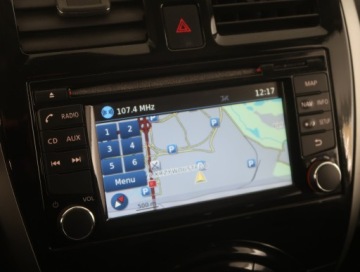 Nissan Micra IV Hatchback 5d Facelifting 1.2 80KM 2015 Nissan Micra 1.2 12V, Navi, Klima, Klimatronic, zdjęcie 12