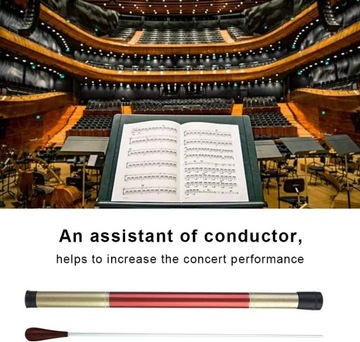 Музыкальная дубинка, удобная дирижерская палочка из ткани Падук, ручная работа.