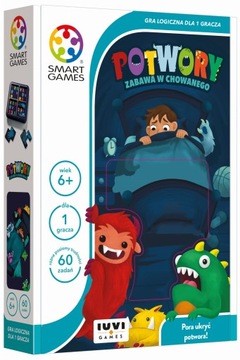 SmartGames gra logiczna Potwory Zabawa w Chowanego