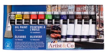 НАБОР ДЛЯ ДЕТСКИХ РАСКРАСОК, EASILA, КИСТИ ДЛЯ МАСОК