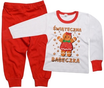 Piżama Świąteczna Babeczka