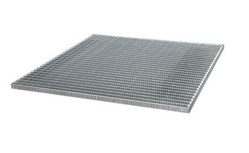 Krata WEMA 1000x1000 ocynkowana |drobne oczko - 30x10 mm | podest metalowy