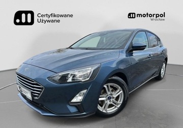 Ford Focus IV Hatchback 1.0 EcoBoost 125KM 2021 Ford Focus Titanium, Tempomat, Kamera, GPS, Podgrzewane fotele kierownica