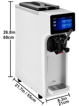 Maszyna do lodów 4.5L 1000w