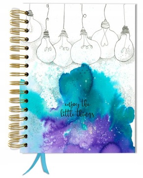 Bullet journal 180 stron TaDa Planner notes zeszyt A5+ pamiętnik w kropki