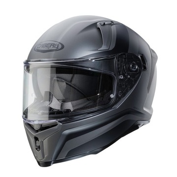 KASK CABERG AVALON BLAST GREY BLACK SZARY CZARNY MAT rozmiar XXL