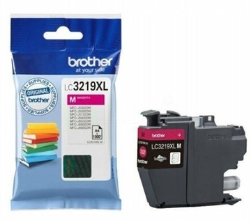 Tusz Brother LC3219XLM Magenta 1500 stron ORYGINAŁ