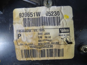 Mercedes R Class W251 ОТОПИТЕЛЬ A2518340561