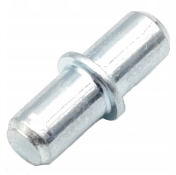 Podpórka półki fi 5 x 16 mm z kołnierzem DUPLO kołek meblowy 100 szt.