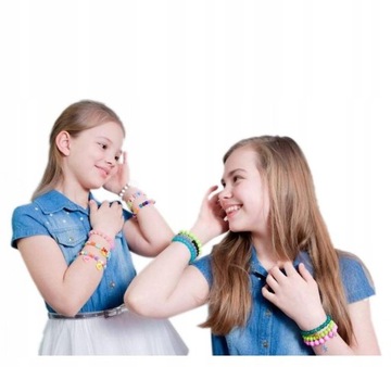 КРЕАТИВНЫЙ НАБОР БИСЕРОВ ДЛЯ ИЗГОТОВЛЕНИЯ БРАСЛЕТОВ ПОДАРОК ​​ДЕВУШКЕ