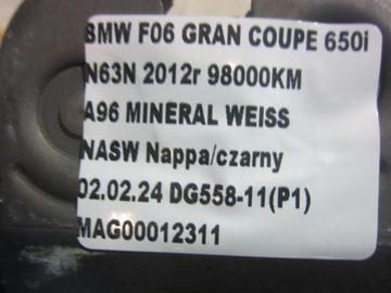 BMW 6 F06 ZÁMEK POHOVKA TÁHLO PRAVÝ LEVÝ 7112863 7112864
