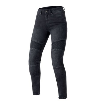 Jeansy motor damskie OZONE AGNESS II BLACK XXL 36/30