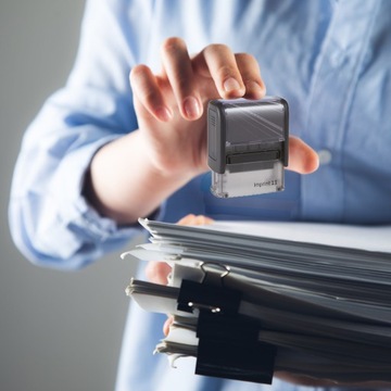 PIECZĄTKA ODPIS TRODAT 8911 DO FIRMY BIURA CZARNA 38x14mm