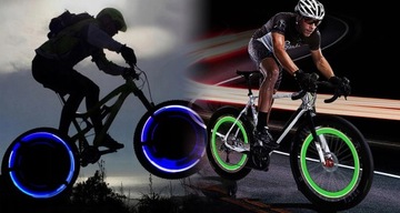 ВЕНТС ВЕНТС ВЕНТС Светящиеся 2шт светодиодные чехлы на велосипед или автомобиль