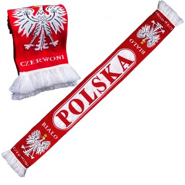 SZALIK KIBICA *POLSKA* HD SUPER ELASTIC, REPREZENTACJA POLSKI,