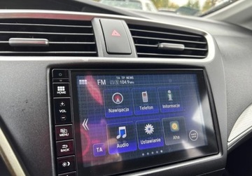 Honda Civic IX Hatchback 5d Facelifting 1.8 i-VTEC 142KM 2016 Honda Civic 1.8B 142KM zadbana salon Polska navi kamera 1.8 Benzyna 142KM, zdjęcie 30