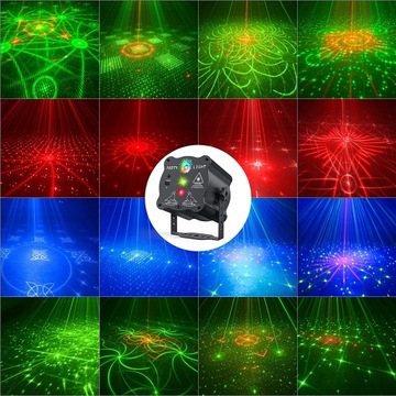 ДИСКО-ЛАМПЫ ДЛЯ ВЕЧЕРИНКИ СВЕТОДИОДНЫЙ RGB ПРОЕКТОР