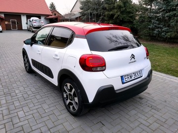 Citroen C3 III Hatchback 1.2 PureTech 82KM 2019 CITROEN C3 82 KM Led Panorama Android Auto Klimatronik Alu 17 Serwisowany, zdjęcie 6