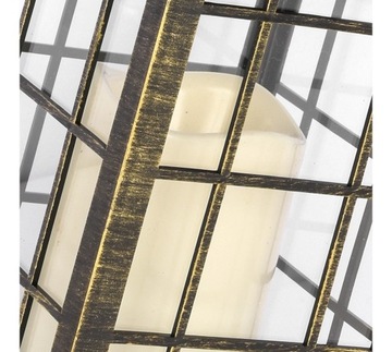 Latarenka ogrodowa LED SOLARNA Lampion Latarnia Znicz