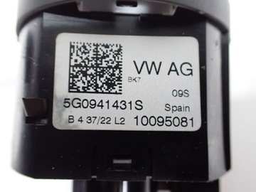 PANEL SPÍNAČ SVĚTEL EVROPA 5G0941431S 5G0941431 SEAT ARONA 22R