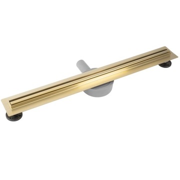Odpływ NEOX SLIM PRO 70 złoty mat liniowy obrotowy Rea