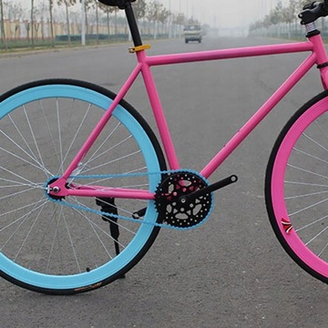 Цепь с фиксированными зубьями - синяя