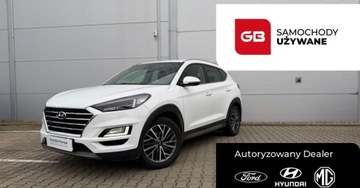 Hyundai Tucson III SUV Facelifting 1.6 T-GDi 177KM 2020 Hyundai Tucson 1.6 T-GDi 177KM DCT Style Salon PL FV23 1.6 Benzyna 177KM