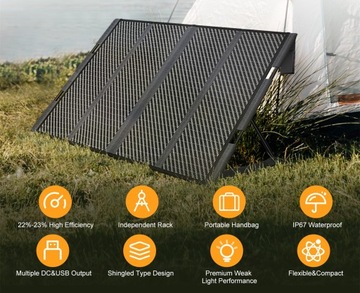 Складная солнечная панель Foursun FS-100 Shingle
