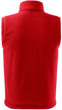 Флисовый ЖИЛЕТ унисекс RIMECK NEXT красный XL