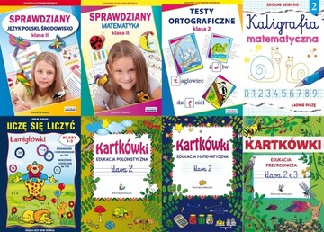 WIĘKSZY Zestaw sprawdzianów i testów klasy 2 SP