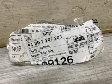 BMW ślizg mocowanie uchwyt błotnika lewy F10 F11 7207203
