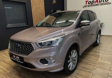 Ford Kuga II SUV Facelifting 2.0 TDCi 180KM 2018 Ford Kuga VIGNALE 4x4 180KM kamera SKORA GWARANCJA sony 2.0, zdjęcie 11