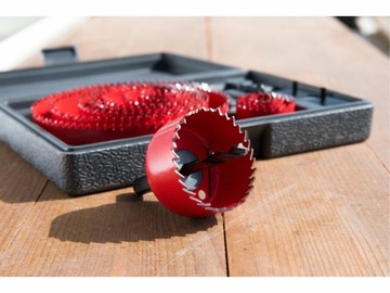 Набор кольцевых пил Extol Premium Furniture GK, 13 диаметров Ø19-127 мм