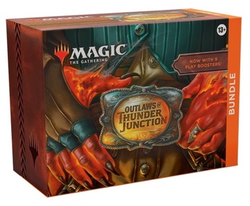 Magic the Gathering: Outlaws of Thunder Junction — набор из 9 бустеров + фольга