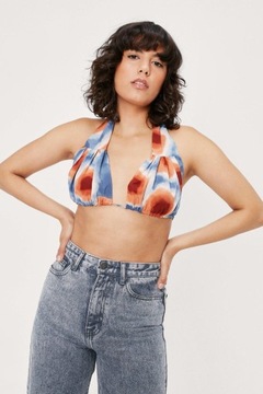 TOP KOLOROWY WIĄZANY BRALET NASTY GAL 38