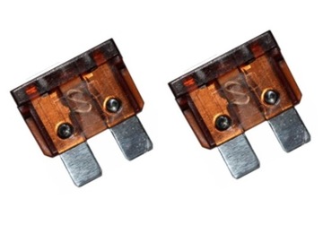 BEZPIECZNIK samochodowy UNI MIDI 12V-32V 7,5A 5szt