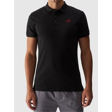 Men's Men's T -Fish Вышитый логотип 4F Sports T -Frish ежедневно