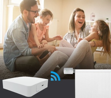 Термостат с термостатической головкой SMART Zigbee 3.0 Tuya WiFi контроллер