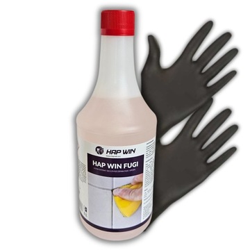 Жидкий очиститель швов Hap Win 1л Free Gloves Magic Sponge