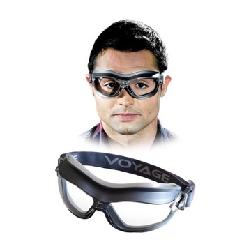 Защитные очки VOYAGE Professional AntiFog EN166 — универсальные