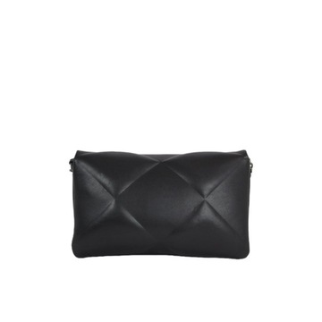 CALVIN KLEIN TOREBKA DAMSKA RE-LOCK QUILT CZARNA