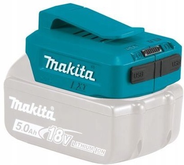 MAKITA ADAPTER ADP05 ŁADOWARKA 18V 14,4V USB LXT