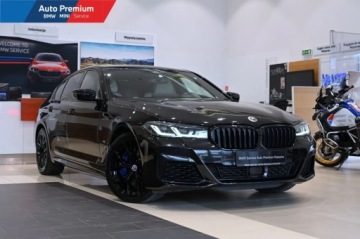 BMW Seria 5 G30-G31 2022 BMW Seria 5 540i xDriveFV23Adaptacyjne Reflektory LEDPakiet Sportowy M